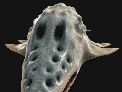 Sea monster 3D model