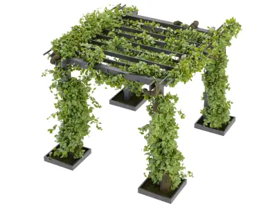 Collection plant vol 269 blender model Free low-poly 3D model