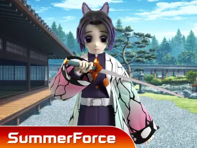 Shinobu Kocho - Demon Slayer 3D model