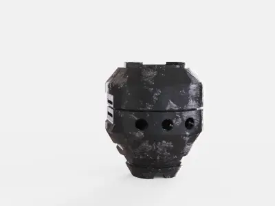 Muzzle brake Grev 3D model