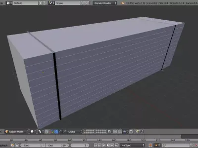 Lumber Boards Free low-poly 3D model