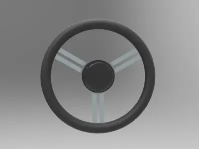 Stearing wheel 4 3D model