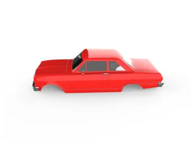 1964 Chevy II Nova 3D print model