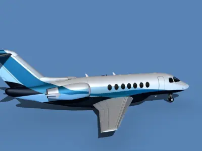 Hawker Siddley 4000 V10 3D model