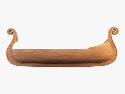 Ancient Boat 3D model