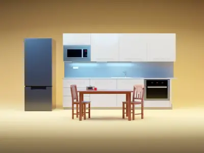 Kitchen Free 3D model order