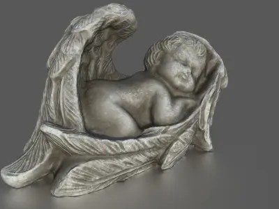 BABY BORN Low-poly 3D model