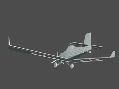 EMBRAER IPANEMA 203 3D print model