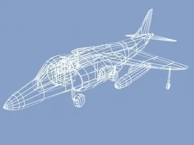 SEA HARRIER FRS1 3D model
