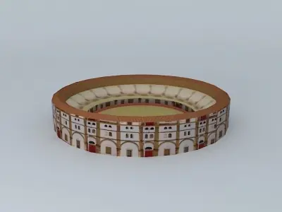 Bullring. Caceres Free 3D model