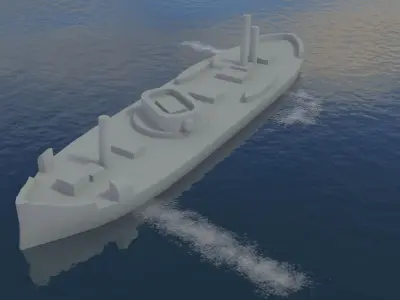 Brazilian Monitor Alagoas 3D print model