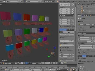 Collection of 18 LowPoly Animated GameReady boat models Low-poly 3D model