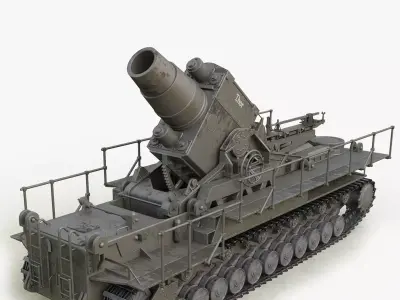 Karl Geraet Low-poly 3D model