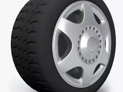 VW Wheel 3D model