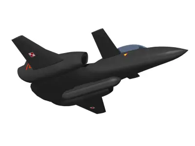 pzl230F Skorpion 3D model