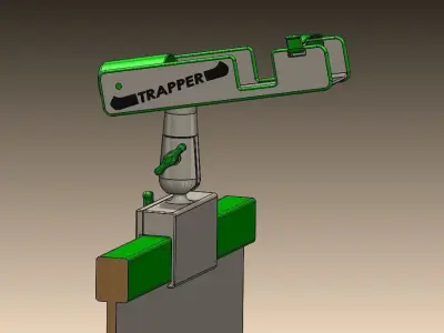 Rodholder rapper tool with handle Free 3D model