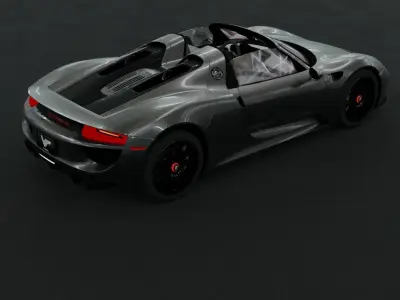 Porsche 918 Free 3D model
