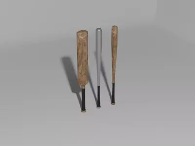 GAME READY BATS ASSETS Free low-poly 3D model