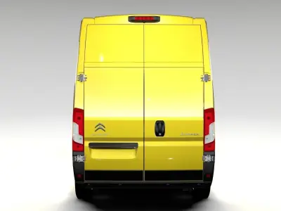 Citroen Jumper Van L3H3 2017 3D model