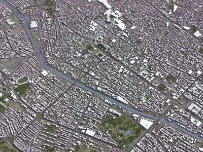 Shiraz Low-poly 3D model