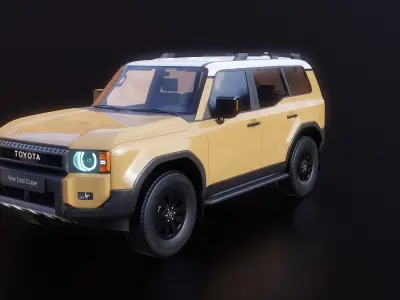 Toyota Land Cruiser 250 3D model buy