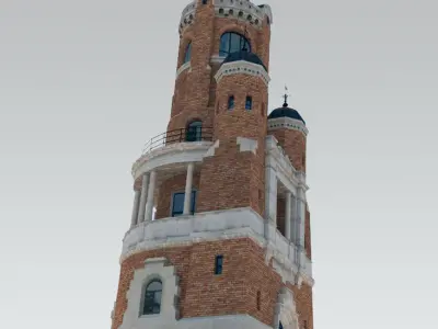 Small Monumental Tower 3D model