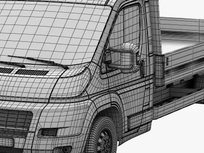 L4H1 cargo truck 3D model