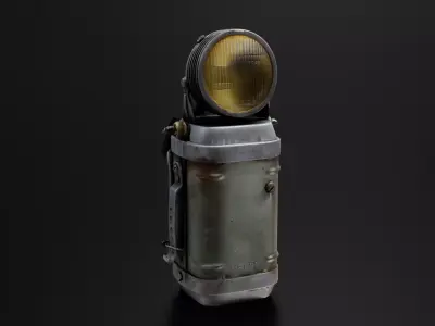 Old Mining Lantern 3D print model