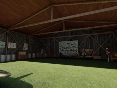 WW1 AIRPORT 3D model