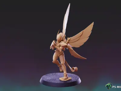 Galaxy Elves - Male Vengeful Wasps Pose 4 3D print model