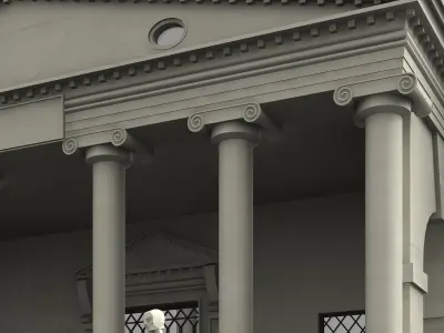 La Rotonda - Villa Capra 3D model