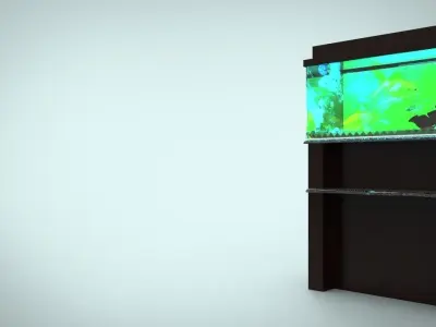 Aquarium 150 L 3D model