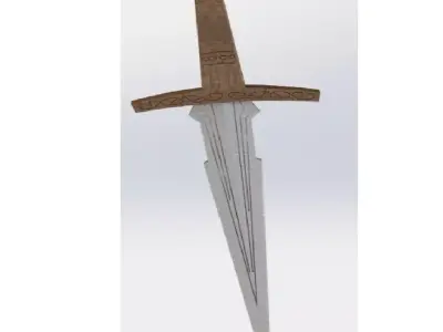 Loki dagger 3D print model