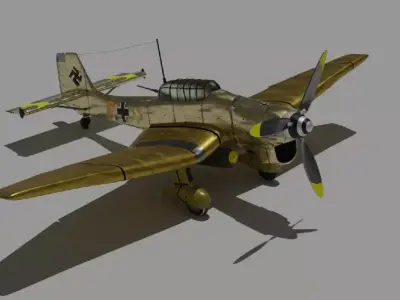 Junkers Ju 87 3D model