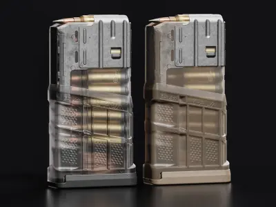 MCX Spear - M7 Low-poly 3D model