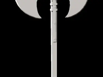 Battle Axe - Free Free low-poly 3D model