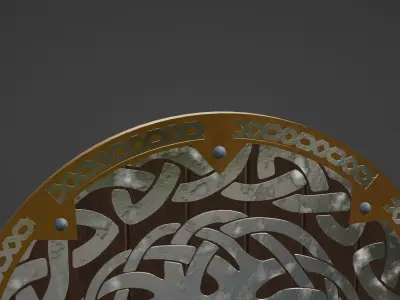 Viking Shield - Niflheim 3D model