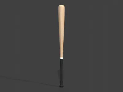 Baseball Bat 3D model 19