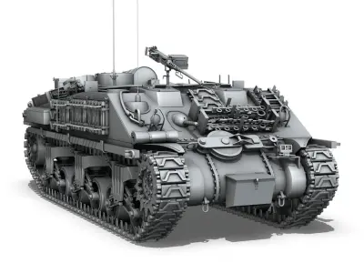 M4 Sherman ARV  3D model