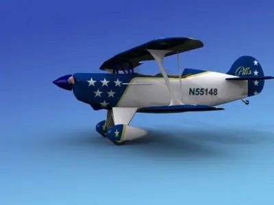 Pitts Special 3D model