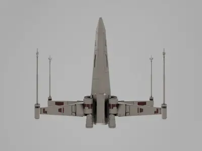 X-Wing 3D model