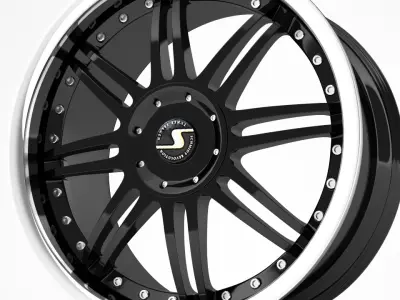  Schmidt wheel rims 2 3D model