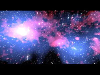 Shapley Supercluster 3D model