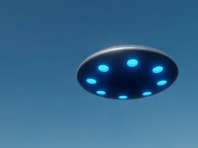 Saucer Concept 5 Free 3D model
