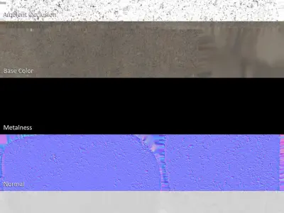  Luna North Creek Concrete Paver Brick Models 