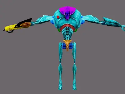 Super Robo 3D model
