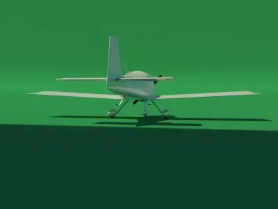 Vans RV-9A 3D print model