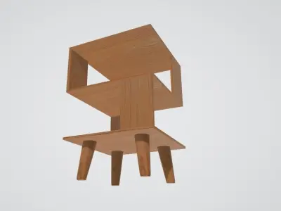 NightStand Mesa de noche Mueble Furniture Bedroom Table Free low-poly 3D model