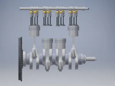 Engine Crankshaft 3D models 3D model