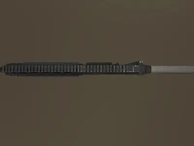 Mk18 Assault Rifle Low-poly 3D model purchase
